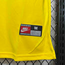 Camisa Pronta Entrega Seleção Brasil Home 1998/99 - Nike Retrô Masculina - Amarela/Verde