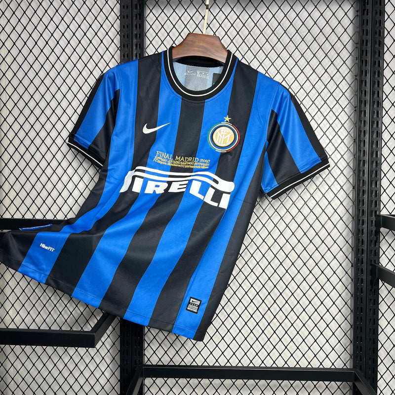 Camisa Inter de Milão Titular 09/10 - Versão Retro