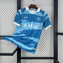 Camisa Pronta Entrega Napoli Edição Especial 2025/26 - EA7 Torcedor Masculina - Azul/Branca