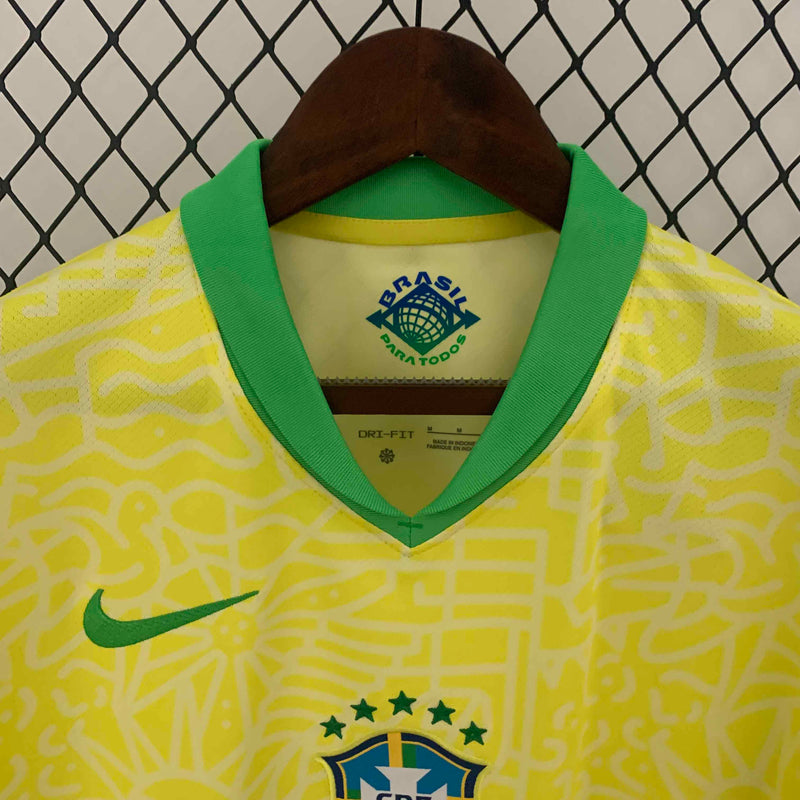 Camisa Brasil Home 24/25 - Versão Torcedor [LANÇAMENTO]