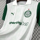 Camisa Pronta Entrega Palmeiras Away 2025/26 - Puma Torcedor Masculina - Branca/Verde