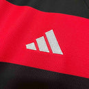 Camisa Pronta Entrega Flamengo Home 2024/25 - Adidas Torcedor Masculina - Vermelha/Preta