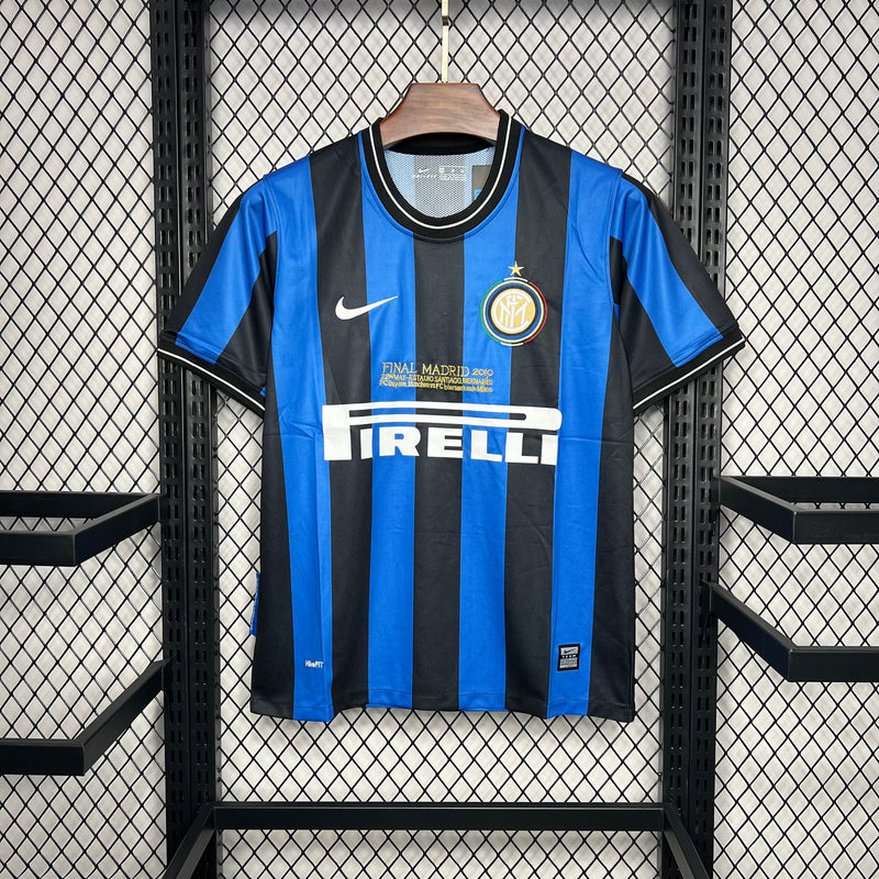 Camisa Inter de Milão Titular 09/10 - Versão Retro