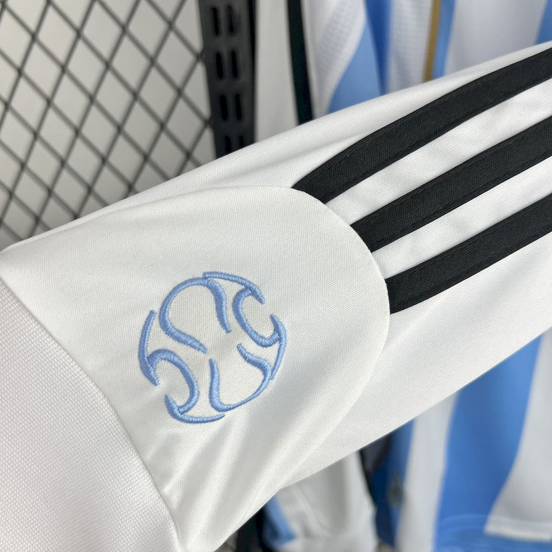 Camisa Argentina Titular 06/07 - Versão Retro Manga Comprida