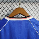 Camisa Manchester United Away 1988 - Adidas Retrô Masculina - Azul/Branca