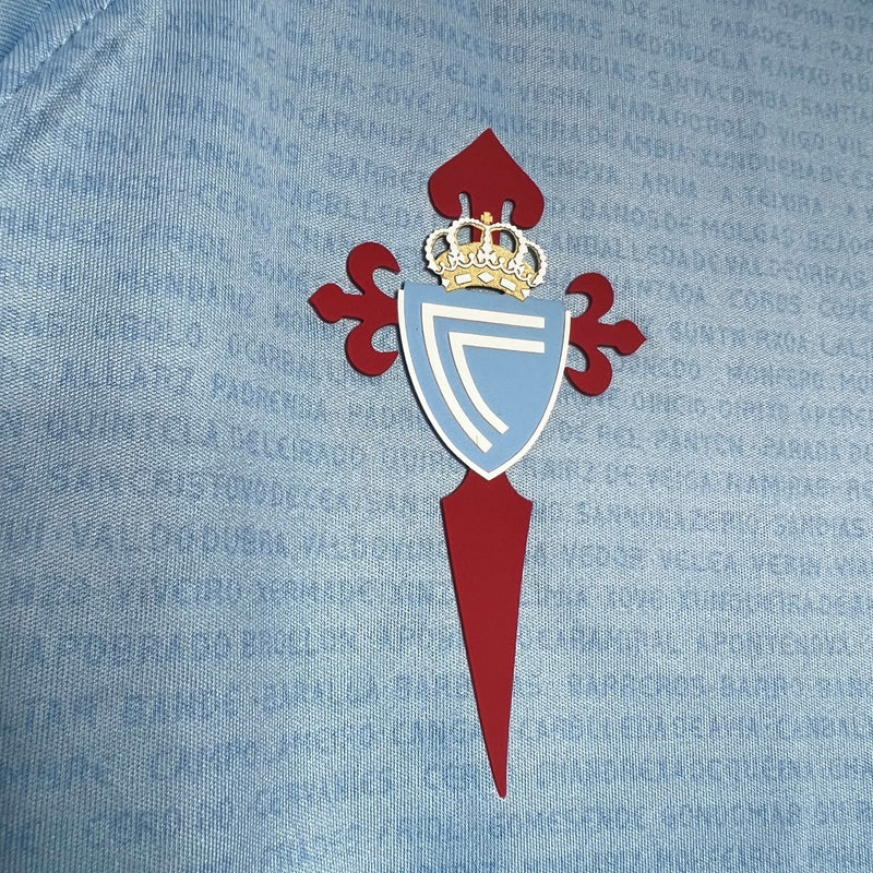 Camisa Celta de Vigo Home 24/25 - Torcedor Masculina - Lançamento