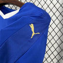 Camisa Leicester City Home 2015/16 - Puma Retrô Masculina - Azul/Branca