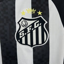 Camisa Pronta Entrega Santos Away 2025/26 - Umbro Torcedor Masculina - Branca/Preta