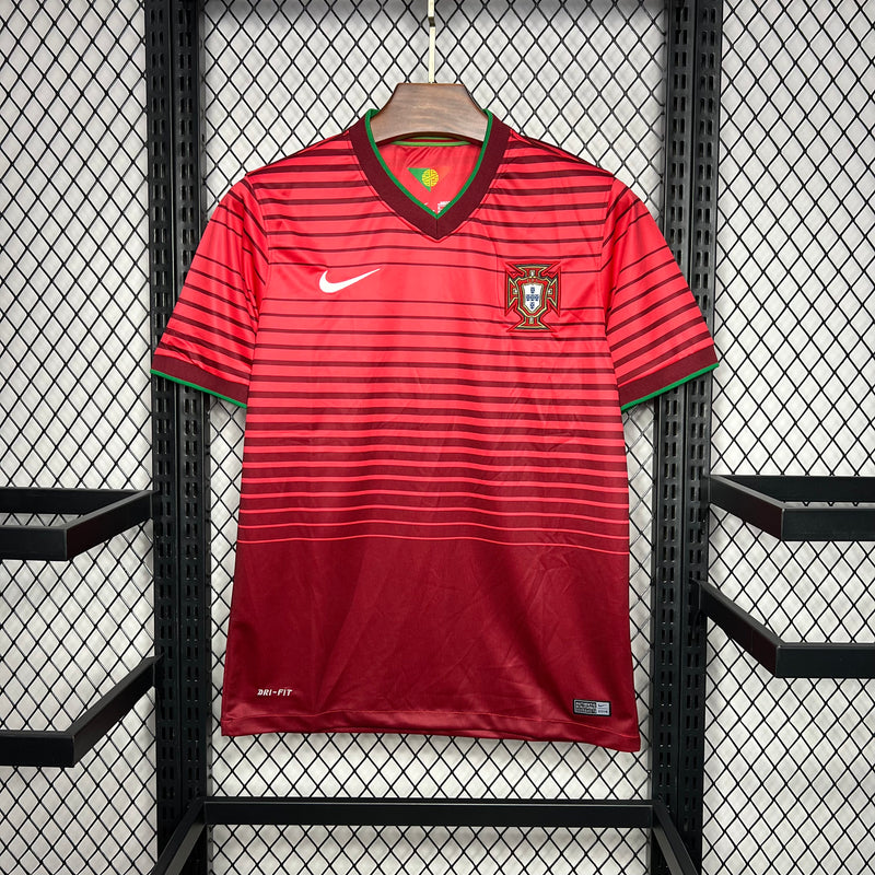 Camisa Portugal Home 2014 - Versão Retro