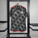 Camisa Pronta Entrega Flamengo Third 2025/26 - Adidas Torcedor Masculina - Cinza/Vermelha