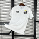 Camisa Santos Home 2025/26 - Umbro Torcedor Masculina - Branca/Preta