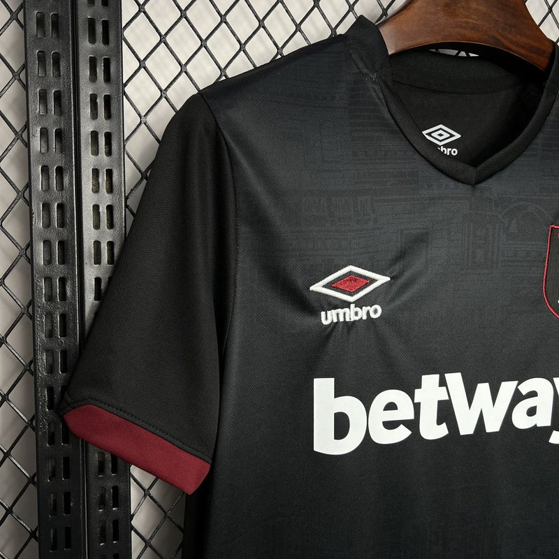 Camisa West Ham lll 24/25 - Versão Torcedor