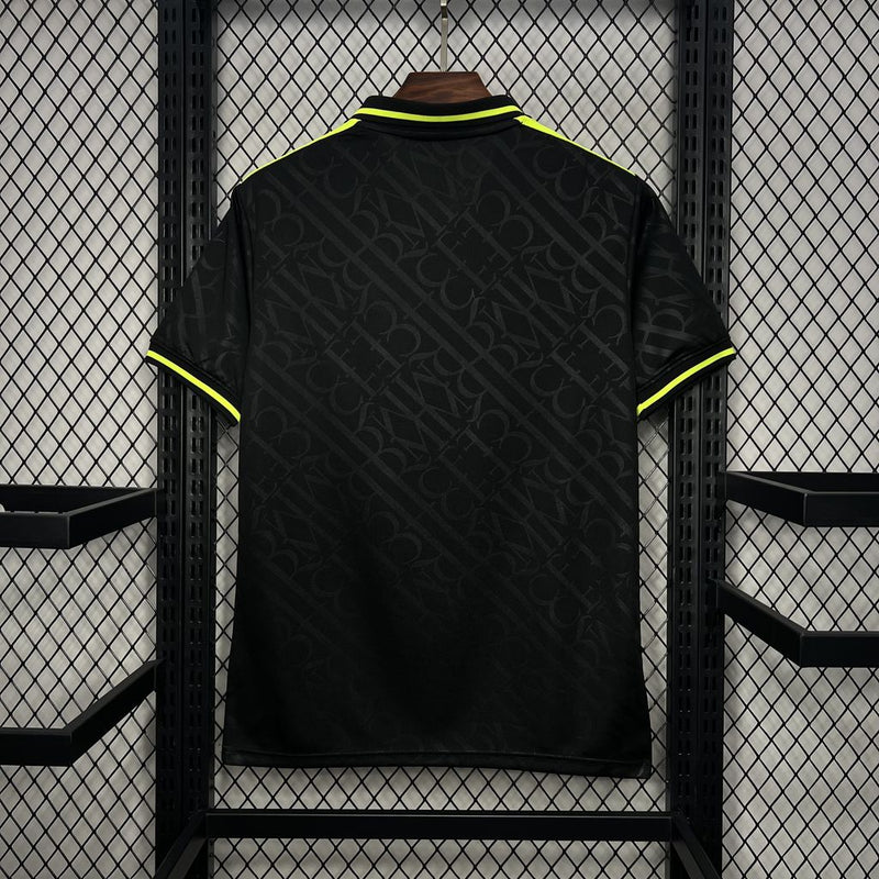 Camisa Real Madrid Black And Neon Unique 24/25 - Adidas Torcedor Masculina - Lançamento