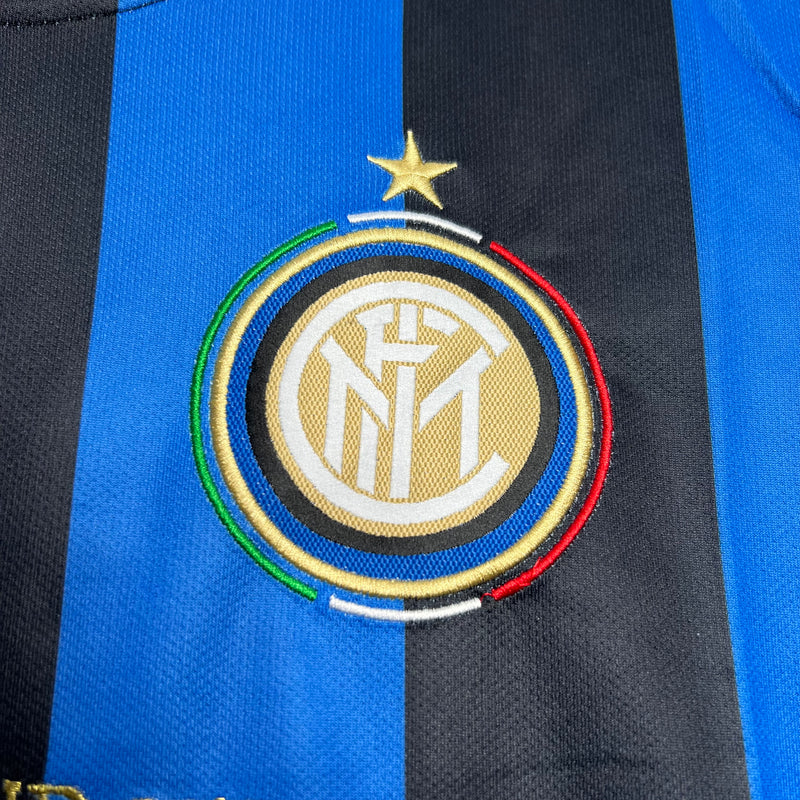 Camisa Inter de Milão Titular 09/10 - Versão Retro