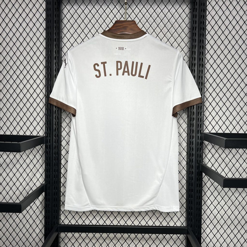 Camisa FC St. Pauli Away 24/25 - Torcedor Masculina - Lançamento