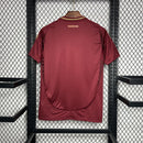 Camisa Pronta Entrega Roma Home 2024/25 - Adidas Torcedor Masculina - Bordo/Dourado