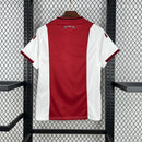 Camisa Pronta Entrega Ajax Home 2025/26 - Adidas Torcedor Masculina - Vermelha/Branca