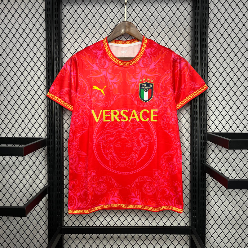 Camisa Itália Versace Co-Branded Edition 22/23 - Torcedor Masculina