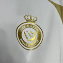 Camisa Pronta Entrega Al-Nassr Third - Adidas Torcedor Masculina - Branca/Dourado