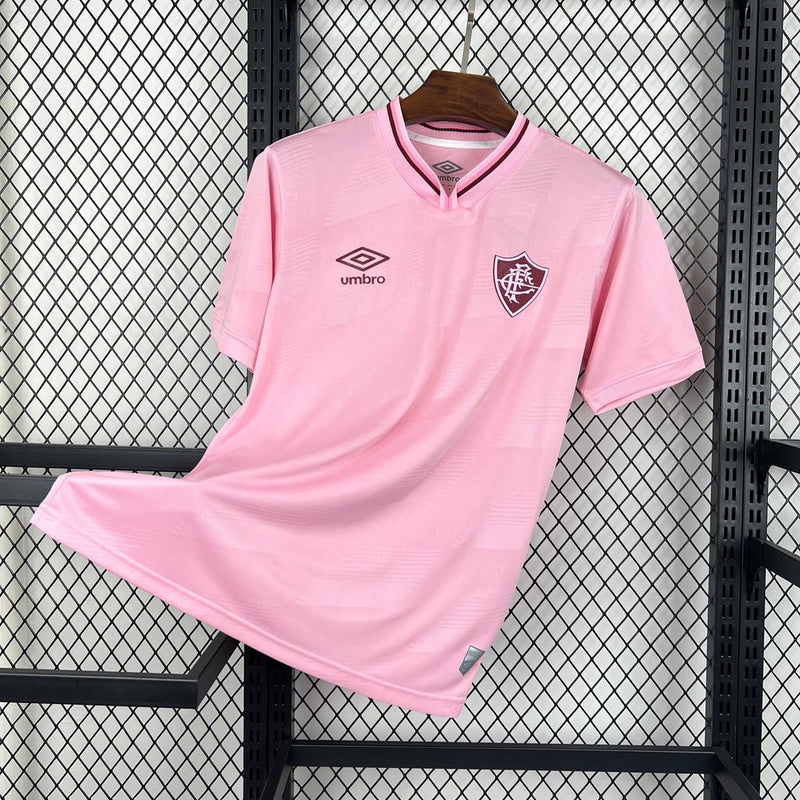 Camisa Fluminense Outubro Rosa 24/25 - Umbro Torcedor Masculina - Lançamento