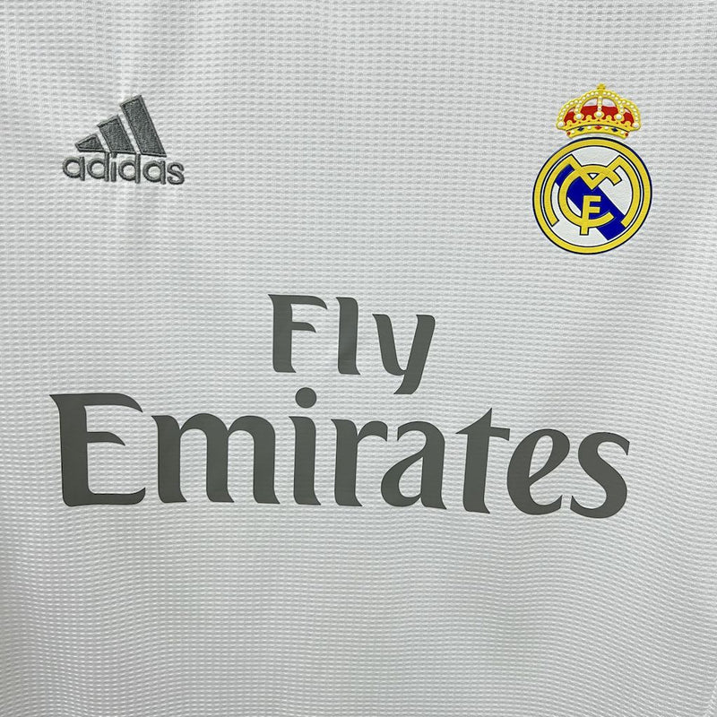 Camisa Real Madrid Titular 15/16 - Versão Retro