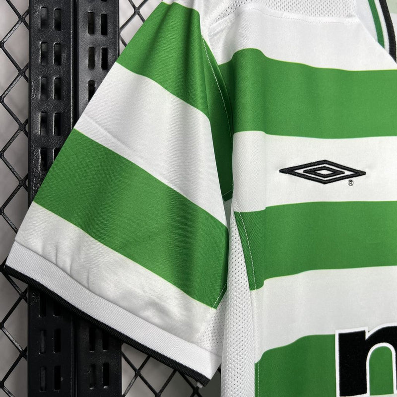 Camisa Celtic Titular 01/02 - Versão Retro