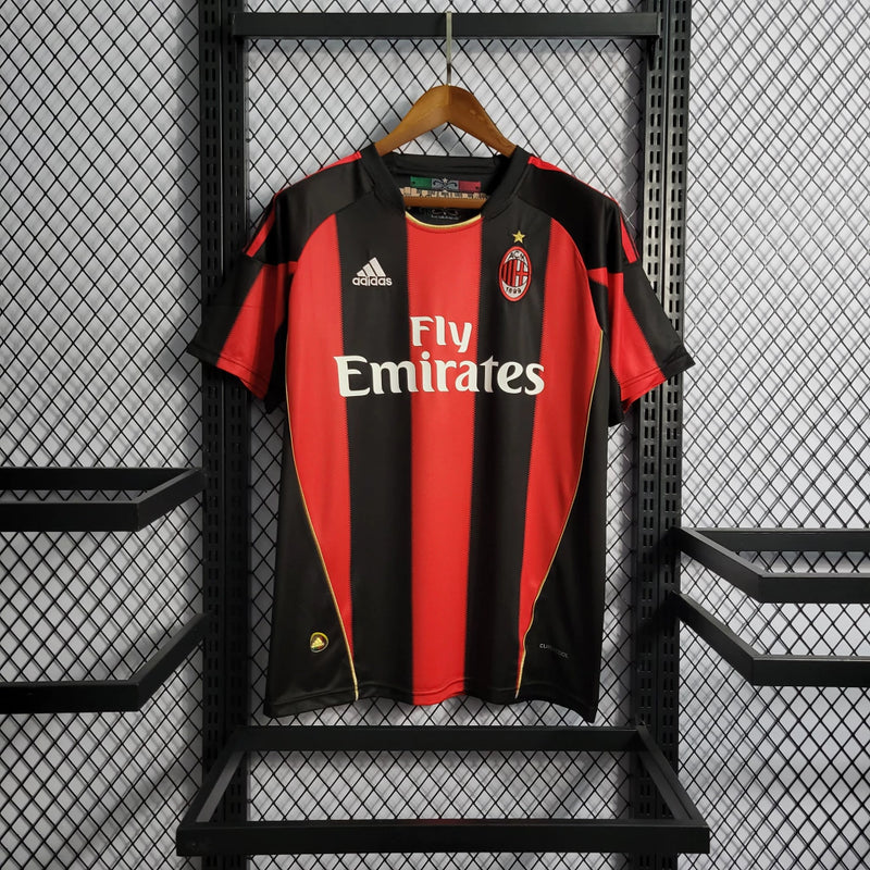 Camisa Milan Home 10/11 - Versão Retro