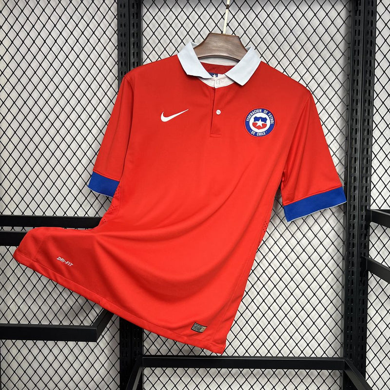 Camisa Chile Titular 15/16 - Versão Retro