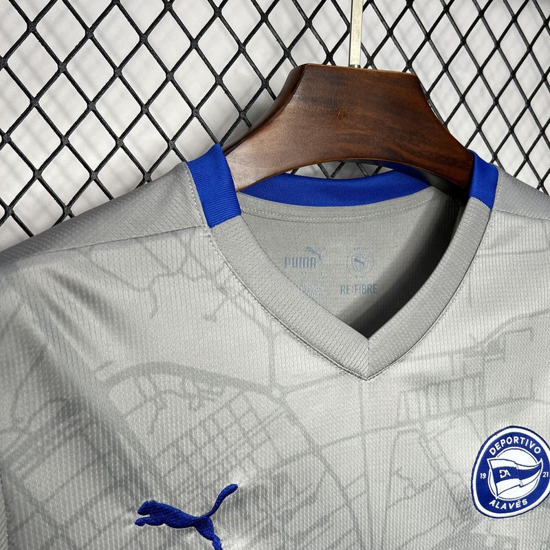 Camisa Alaves Away 24/25 - Torcedor Masculina - Lançamento