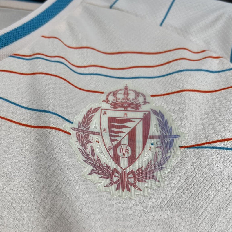 Camisa Real Valladolid Away 24/25 - Torcedor Masculina - Lançamento