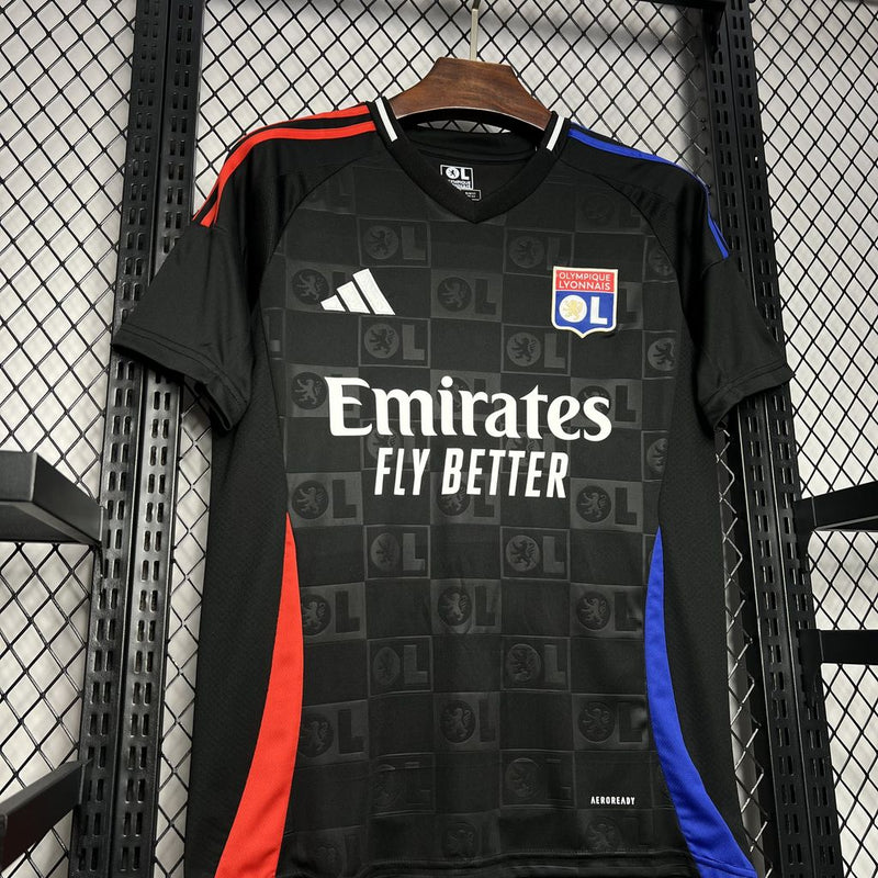 Camisa Lyon Away 24/25 - Adidas Torcedor Masculina - Lançamento