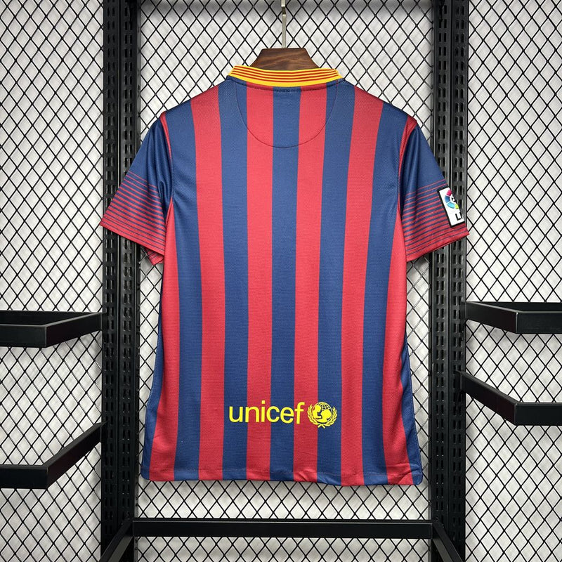 Camisa Barcelona Titular 13/14 - Versão Retro