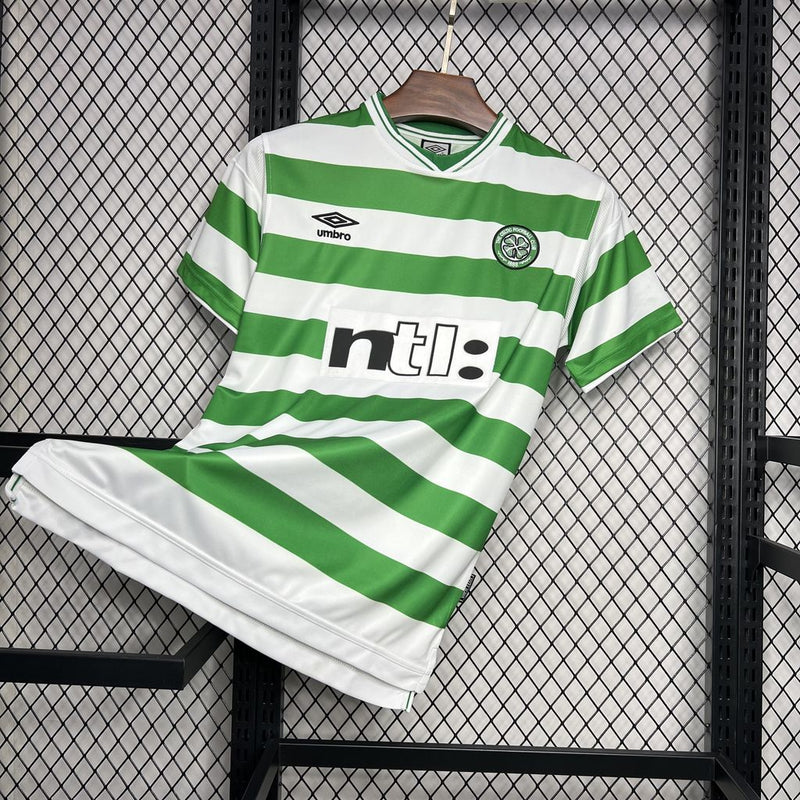 Camisa Celtic Titular 01/02 - Versão Retro