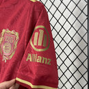 Camisa Pronta Entrega Bayern Munique 125 Anos 2025/26 - Adidas Torcedor Masculina - Bordo/Dourado