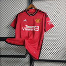 Camisa Manchester United Home 2023/24 - Adidas Torcedor Masculina - Vermelha