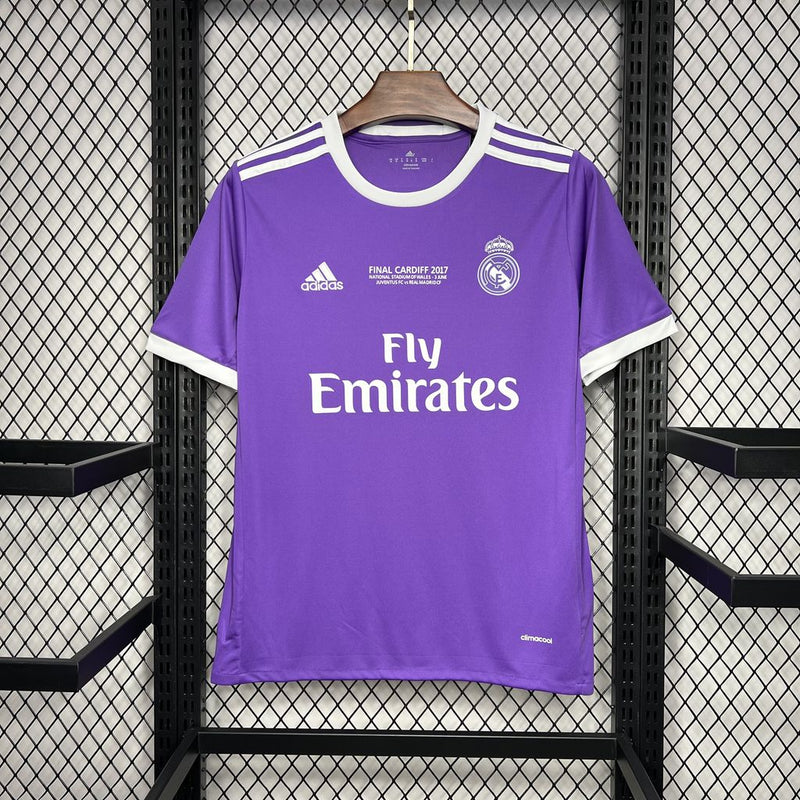 Camisa Real Madrid Reserva 16/17 - Versão Retro