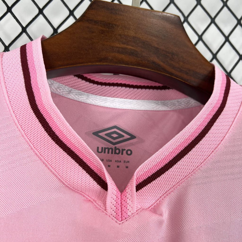 Camisa Fluminense Outubro Rosa 24/25 - Umbro Torcedor Masculina - Lançamento