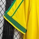 Camisa Pronta Entrega Seleção Brasil Home 1998/99 - Nike Retrô Masculina - Amarela/Verde