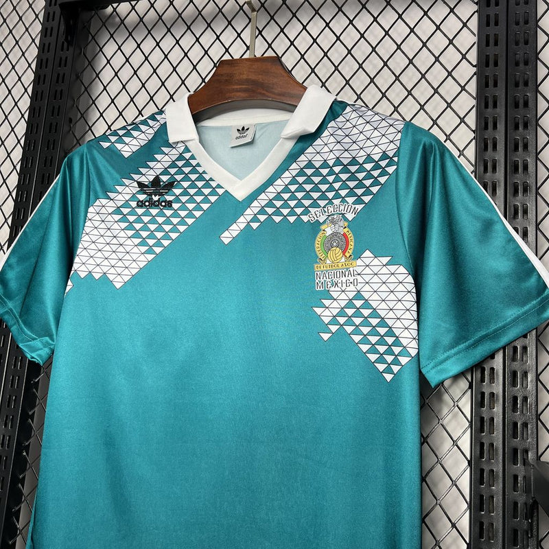 Camisa México Titular 1990 - Versão Retro