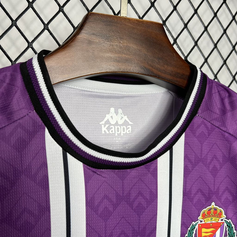 Camisa Real Valladolid Home 24/25 - Torcedor Masculina - Lançamento