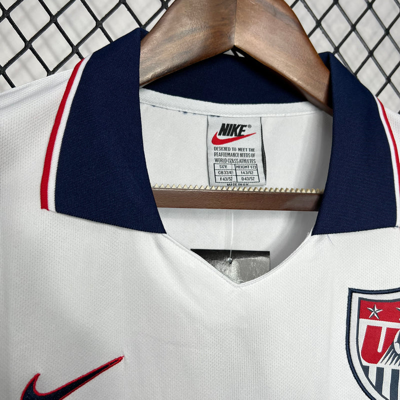 Camisa Estados Unidos Home 1995 - Versão Retro