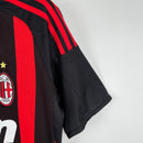 Camisa Milan Home 2008/09 - Adidas Retrô Masculina - Vermelha/Preta