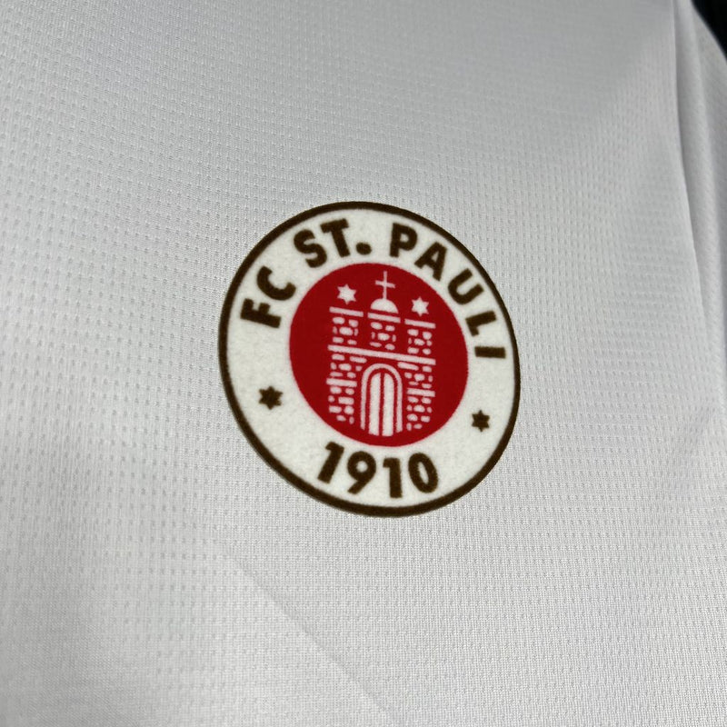 Camisa FC St. Pauli Away 24/25 - Torcedor Masculina - Lançamento