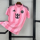 Camisa Pronta Entrega Inter Miami Home 2025/26 - Adidas Torcedor Masculina - Rosa/Preta
