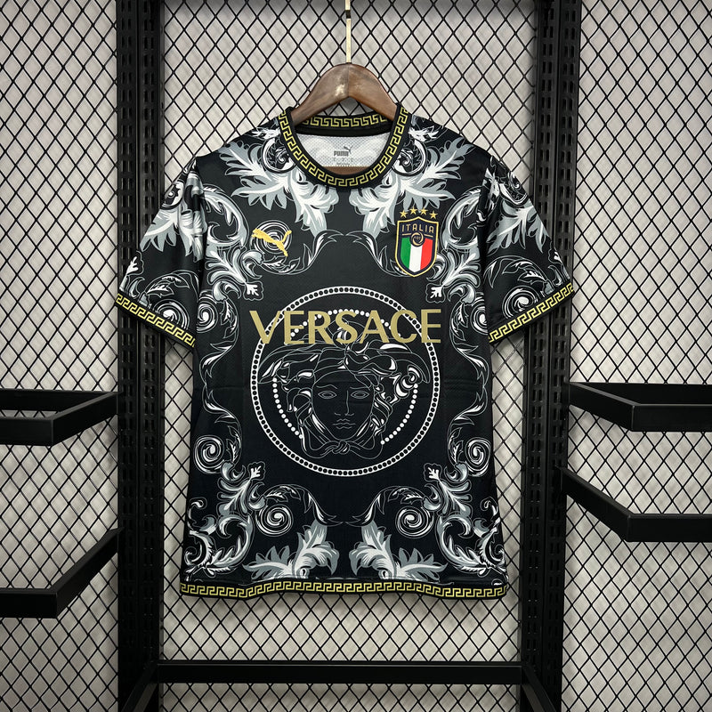 Camisa Itália Versace Co-Branded Edition 23/24 - Torcedor Masculina