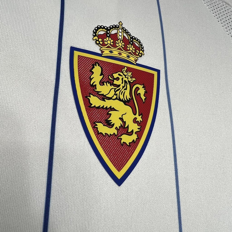 Camisa Real Zaragoza Home 24/25 - Torcedor Masculina - Lançamento