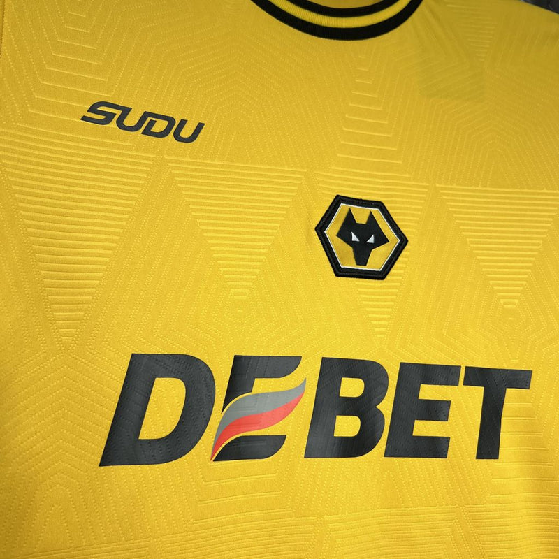 Camisa Wolverhampton Home 24/25 - Versão Torcedor