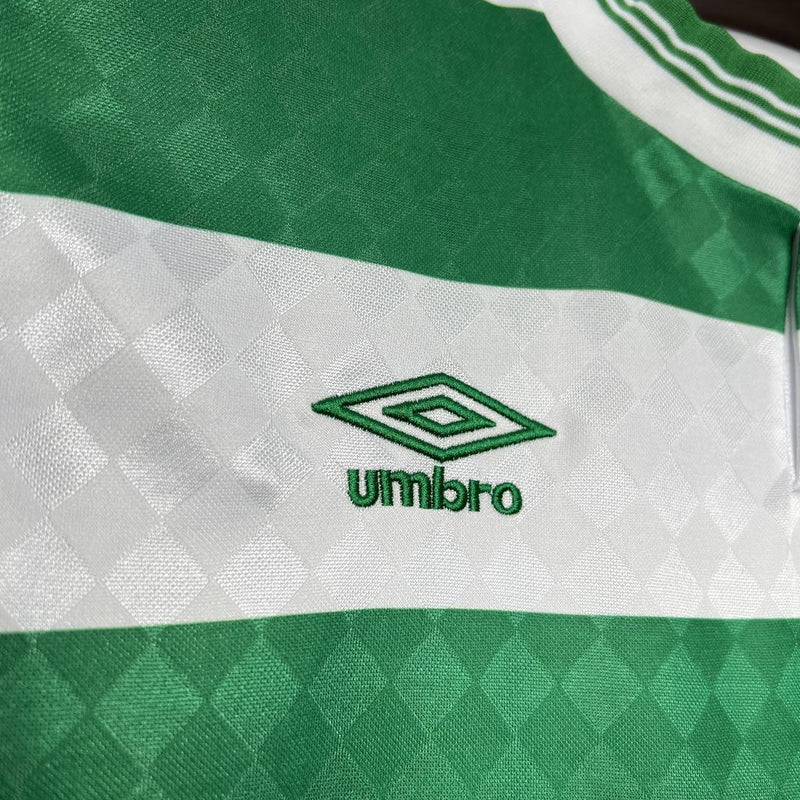 Camisa Celtic Home 87/88 - Versão Retro