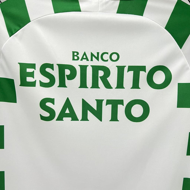 Camisa Sporting Titular 03/04 - Versão Retro