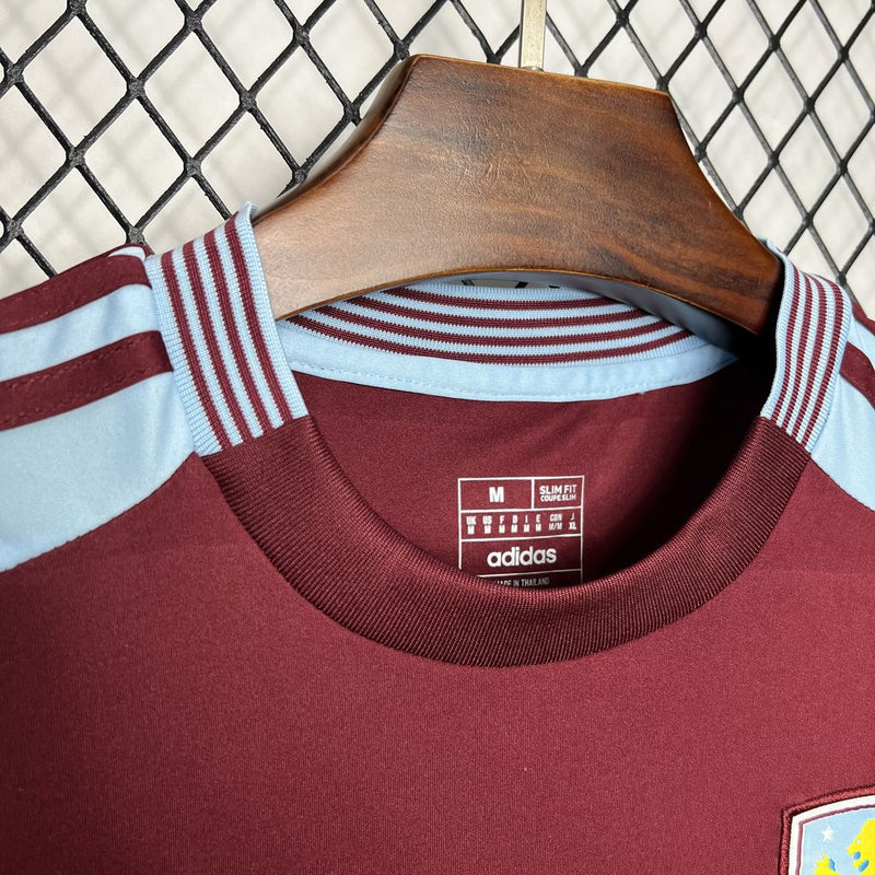 Camisa Aston Villa Villa Home 24/25 Castore Torcedor Masculina - Lançamento